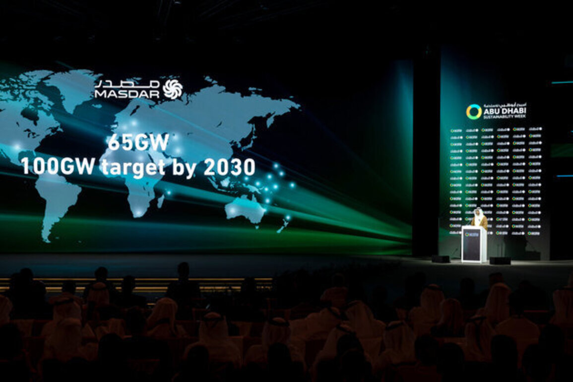 Masdar's renewable energy portfolio capacity reaches 65GW