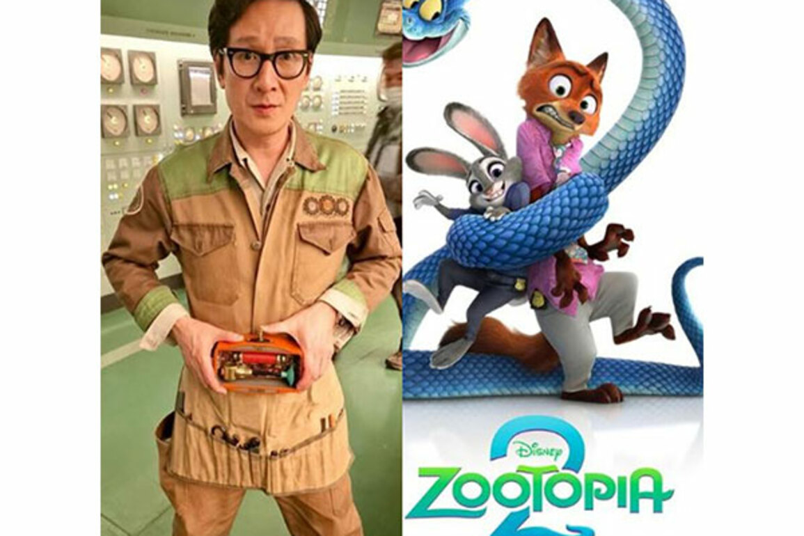 Actor Ke Huy Quan to voice a mysterious snake in Zootopia 2