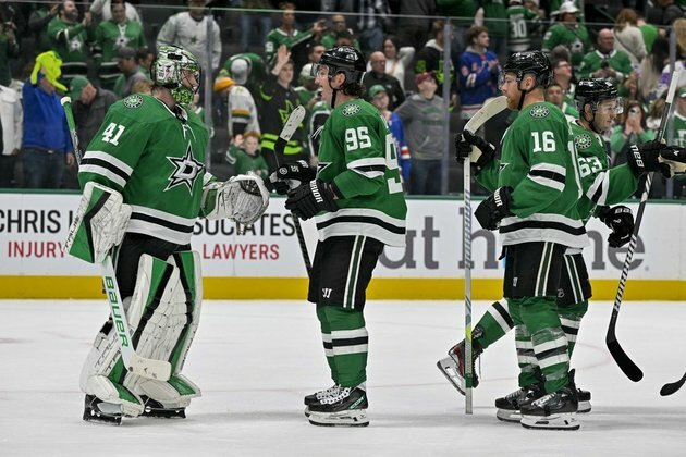 NHL roundup: Stars score 5 goals in third, top Rangers