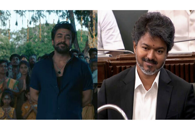 Tamil Nadu CM Joseph Vijay congratulates Suriya's 'Karuppu' team on box office success