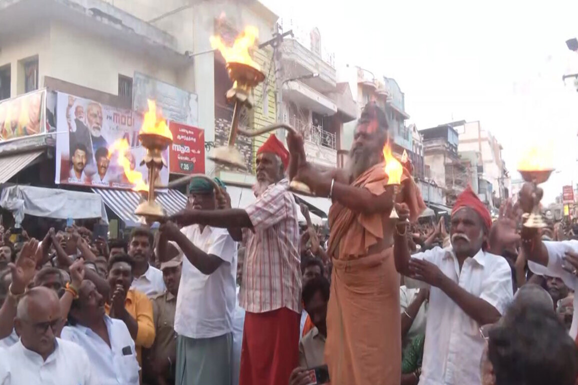 Tamil Nadu BJP president Nagendran calls for lighting of Deepathoon at Thiruparankundram Hill