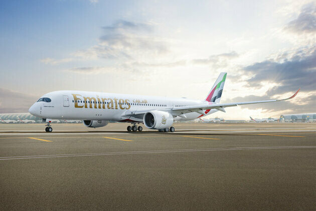 Emirates to operate Airbus A350 to Kuwait, Bahrain starting January 8