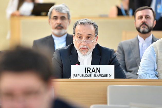 SWITZERLAND-GENEVA-UN HUMAN RIGHTS COUNCIL-SESSION-IRAN-FM