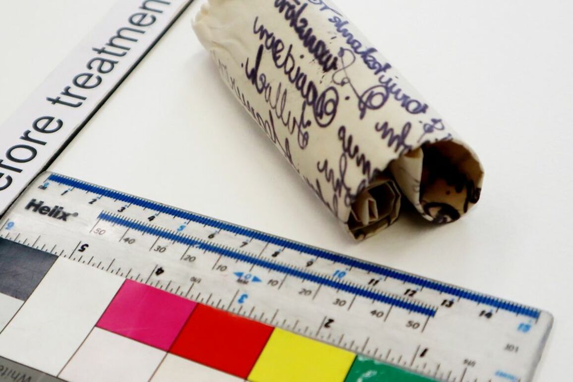 Rare 120-year-old message discovered in UK theatre dubbed 'remarkable find'