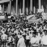 Veterans' protests planned for D-Day latest in nearly 250 years of fighting for their benefits