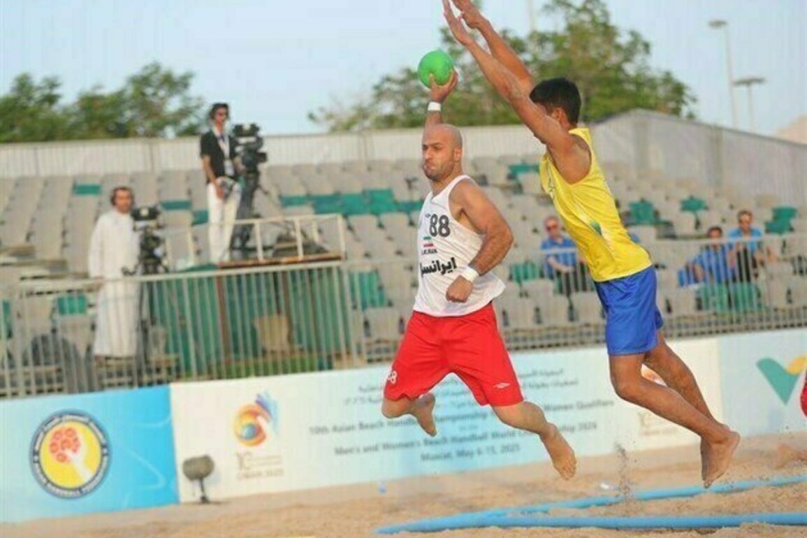 Iran Defeats Maldives in 2025 Asian Beach Handball Championship QF