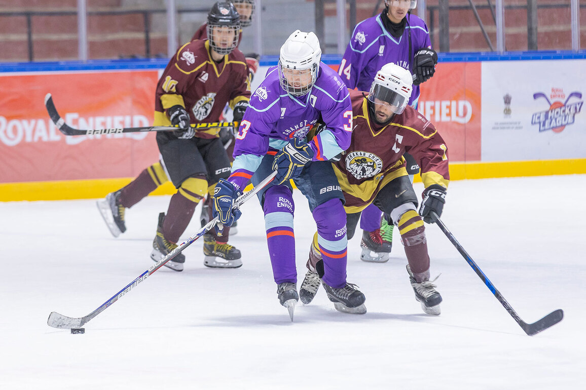 Changthang Shans clinch a clean-sheet victory at Ice Hockey League
