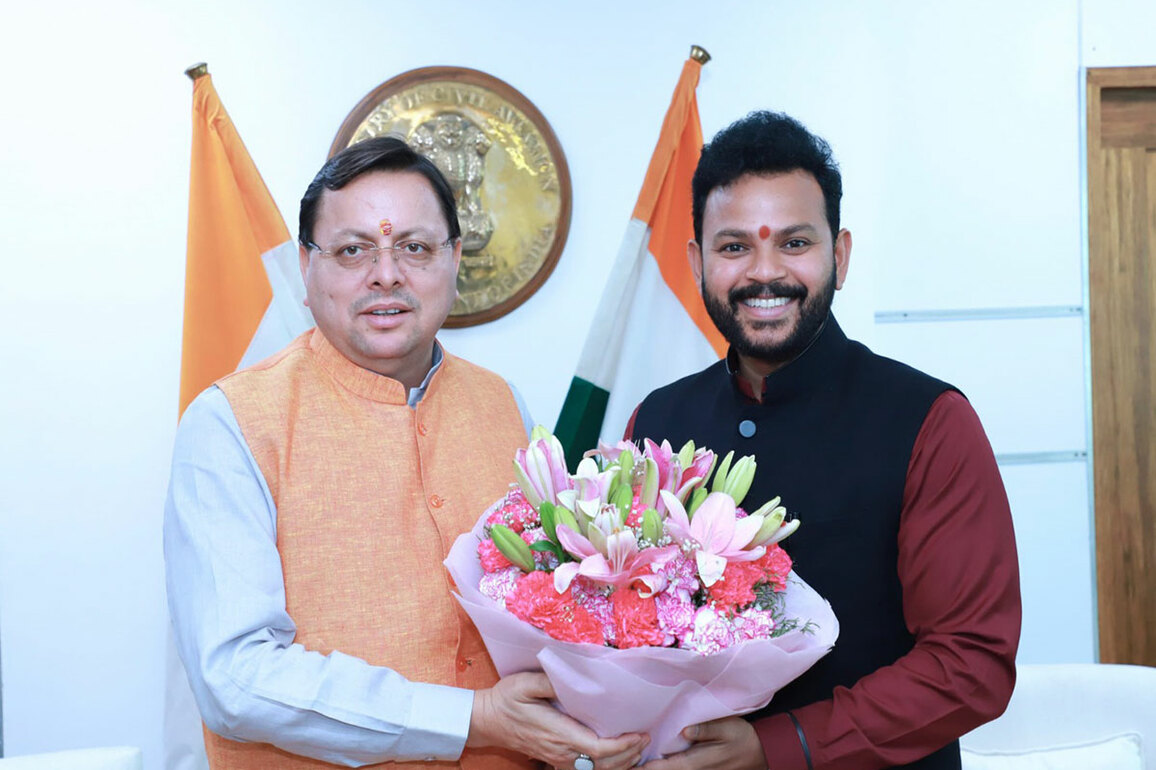 Uttarakhand CM Dhami meets Union Civil Aviation Minister Naidu to enhance air connectivity