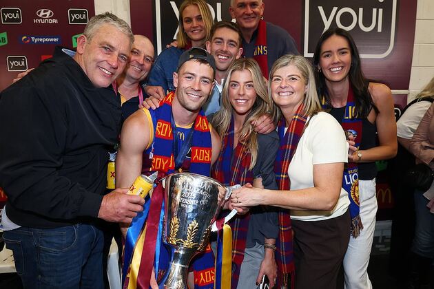 Lions star reveals shocking secret injury he carried into&nbsp;grand final win over Geelong