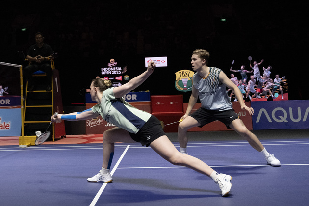 (SP)INDONESIA-JAKARTA-BADMINTON-INDONESIA OPEN-MIXED DOUBLES-SEMIFINAL