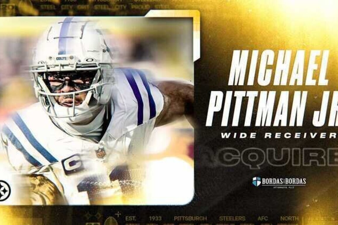 Steelers acquire Pittman Jr. in trade