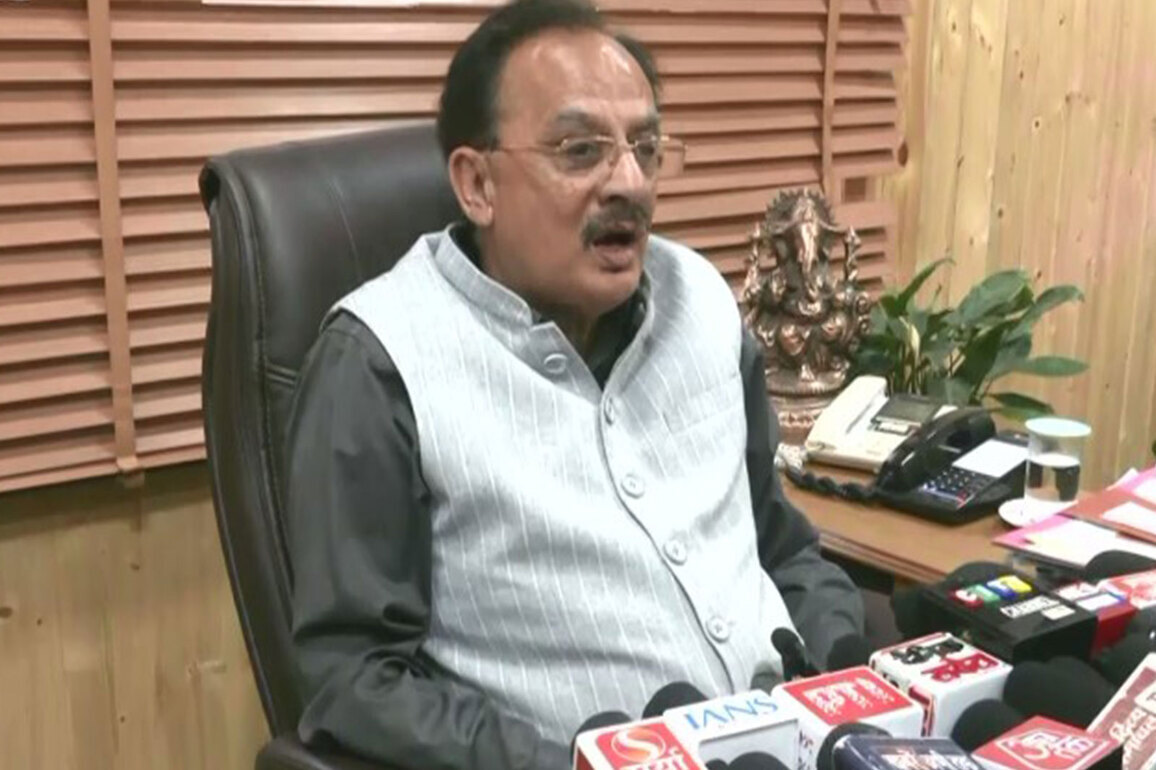 BJP staging "drama" on women's reservation: Himachal Minister Harshwardhan Chauhan