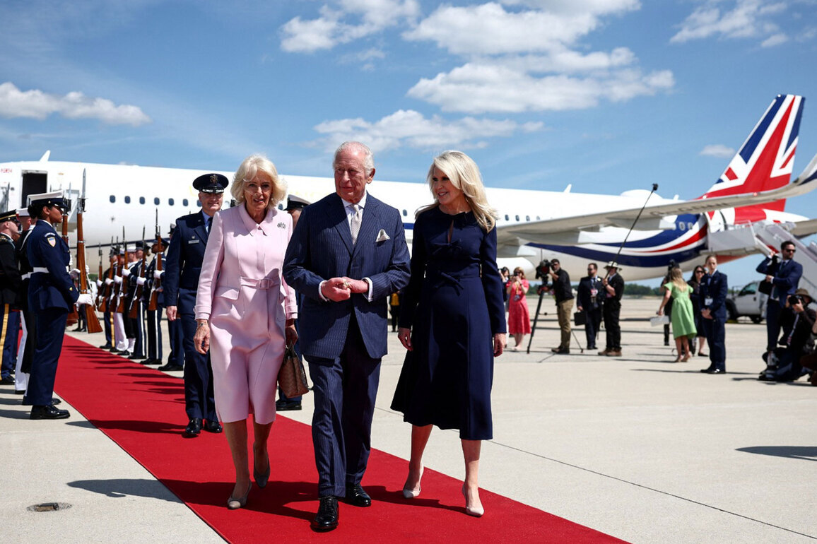 King Charles arrives in DC amid trans-Atlantic tensions, 250th anniversary cheers