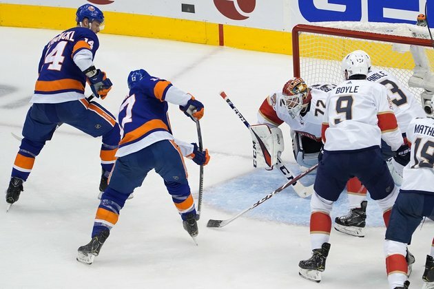 Eberle scores 2, Isles go up 2-0 on Panthers
