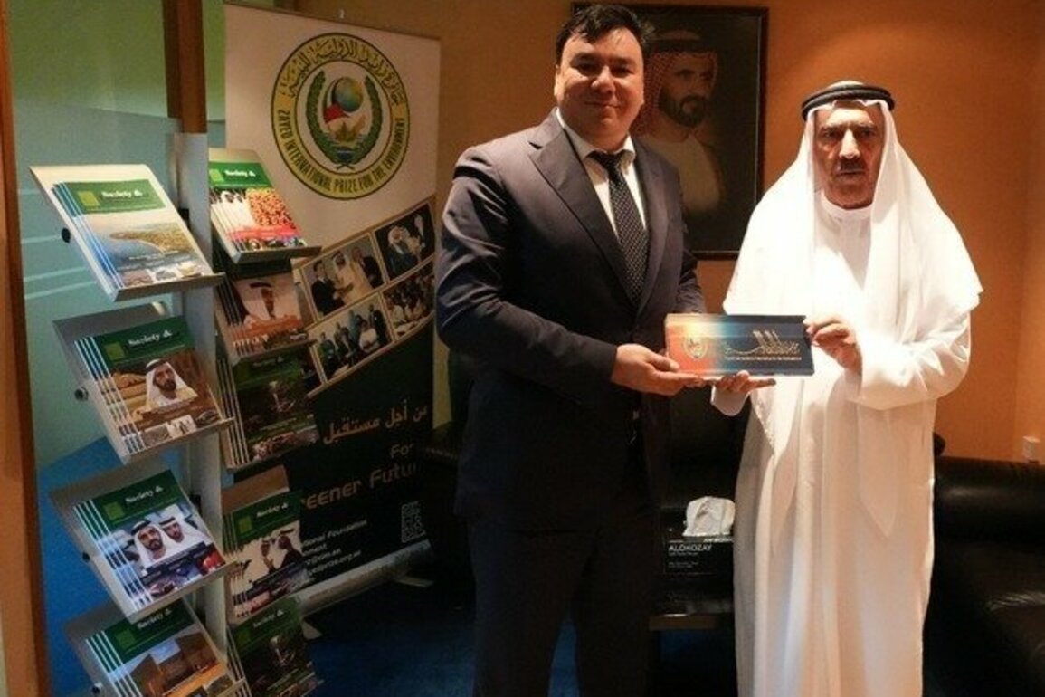 Uzbekistan's Minister of Environment visits Zayed International Foundation for Environment in Dubai