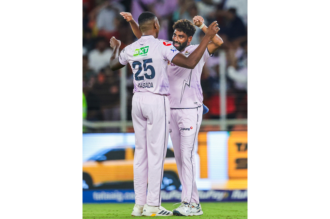 "Test match bowling has made huge difference": GT spinner Sai hails Siraj-Rabada after win over SRH