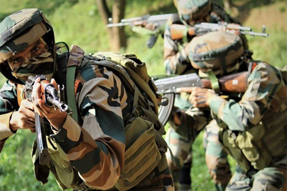 Infiltration bid foiled in Kupwara's Keran sector; terrorists trapped, operation underway