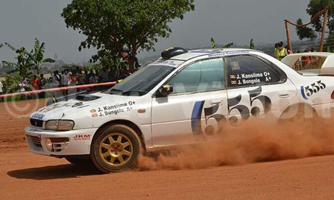 Kansiime stuns favourites to win Jinja Rally Kansiime stuns favourites to win Jinja Rally