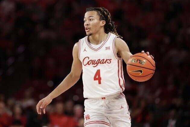 Red-hot Houston jumps to No. 3 in men's Top 25