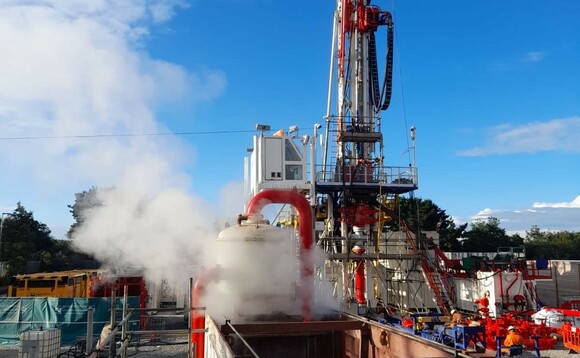 The United Downs Deep Geothermal Power site in Cornwall The United Downs Deep Geothermal Power site in Cornwall