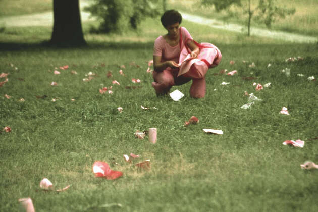 Maren Hassinger turns trash into art at BAMPFA