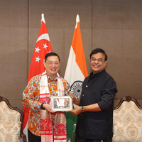 "As your trusted friend, we will stand by Assam:" Singapore HC Simon Wong reaffirms support as Himanta Biswa Sarma starts new term as Assam CM