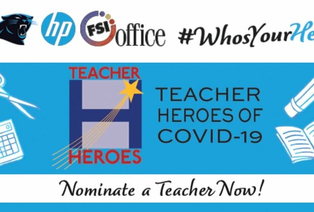 FSIoffice, Carolina Panthers will honor Teacher Heroes in 2020