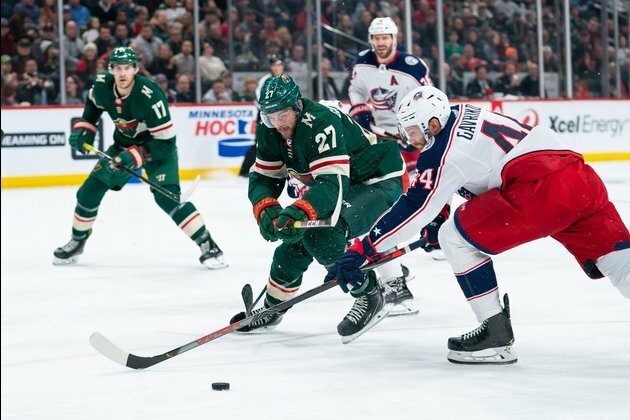 Koivu's two goals help Wild edge Blue Jackets
