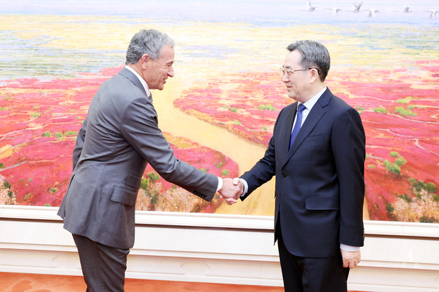 CHINA-BEIJING-DING XUEXIANG-DISNEY CEO-MEETING (CN)