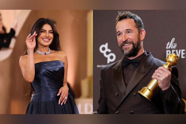 Golden Globes 2026: Priyanka Chopra presents Best Actor award to Noah Wyle for 'The Pitt'