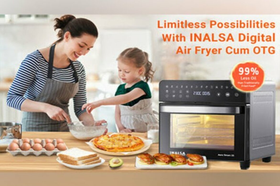 INALSA Introduces the Versatile Aero Crisp 15 Litre Air Fryer Oven: Revolutionizing Healthy and Convenient Cooking at Home
