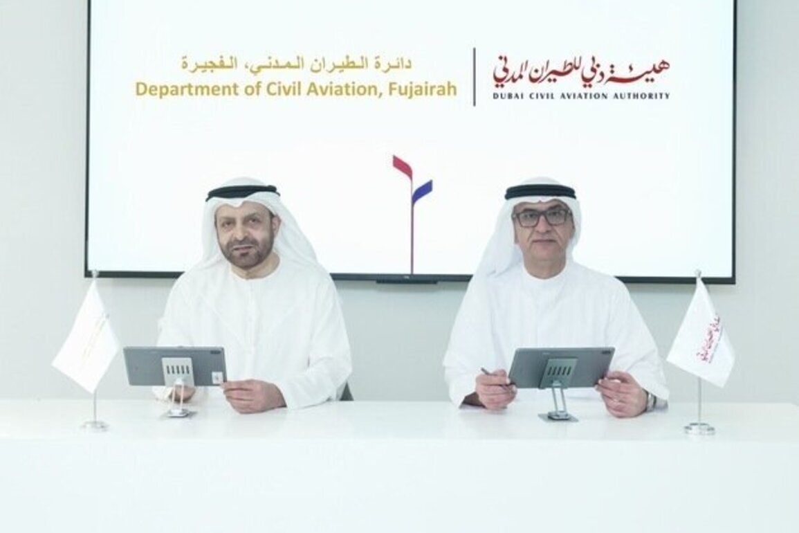 Fujairah, Dubai civil aviation authorities sign MoU