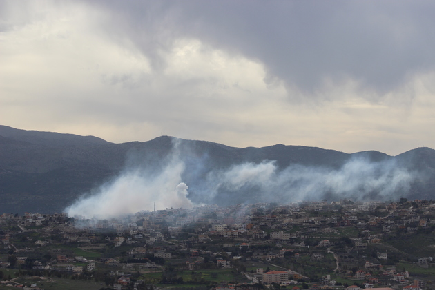LEBANON-KHIAM-ISRAELI ATTACK