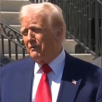 "Somebody had to do it": Trump on raising China tariffs to 125 pc