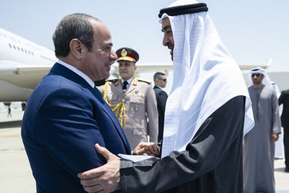 UAE and Egyptian Presidents discuss fraternal ties and regional developments
