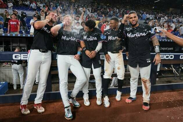 Marlins complete improbable comeback to beat Yankees 13-12