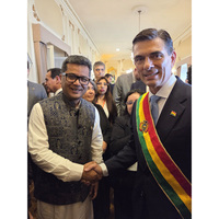 MoS Pabitra Margherita represents India at inauguration ceremony of Bolivian President Rodrigo Paz Pereira
