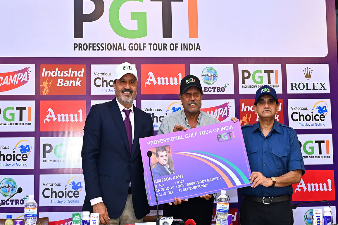 PGTI announces appointment of Amitabh Kant as governing body member