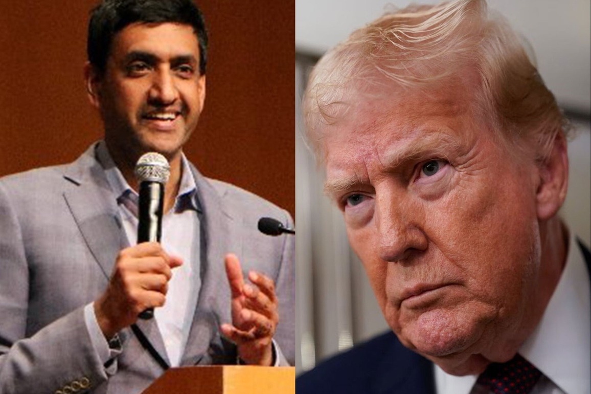 Democratic Rep. Ro Khanna says "that's why I talk to everyone" after Trump attacks him and Fox News