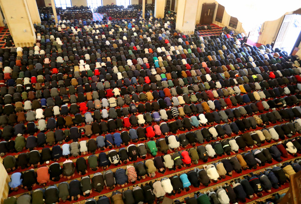 LEBANON-BEIRUT-RAMADAN-FIRST FRIDAY PRAYER