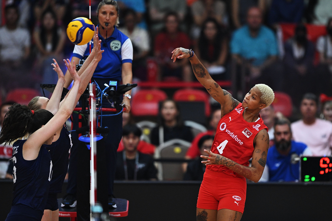 (SP)THAILAND-BANGKOK-VOLLEYBALL-WOMEN'S WORLD CHAMPIONSHIP-THE UNITED STATES VS TRKIYE