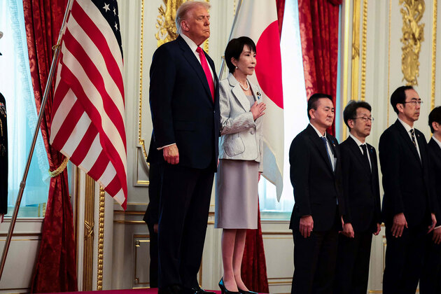 Japan PM Takaichi tells Trump she has nominated him for Nobel Peace Prize: White House