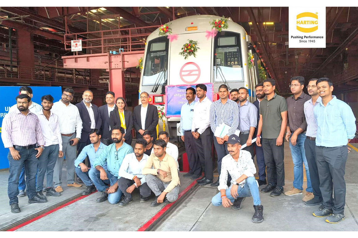 HARTING India Powers Connectivity for Upgraded Delhi Metro Trains