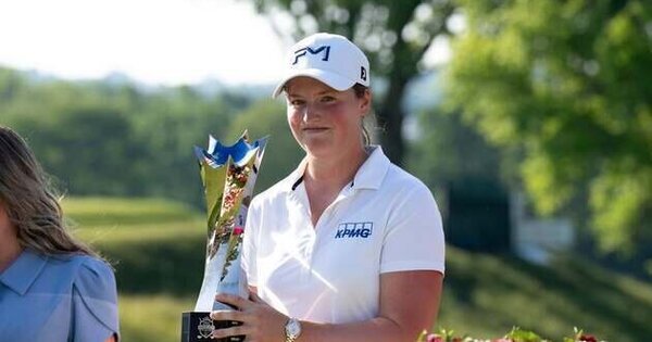 Lottie Woad wins 2nd LPGA title in 10 months as a pro at Queen City