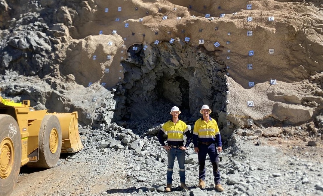 Andrew Rich and Alex Rovira at the Bonito decline