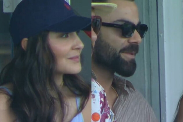 Virat Kohli, Anushka Sharma cheer for India Women at Lord's during T20 World Cup clash