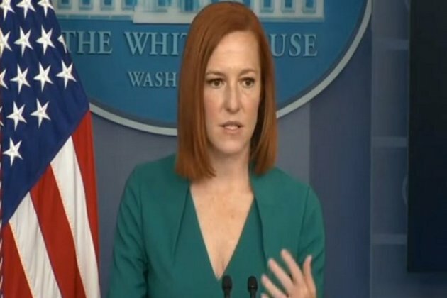 Psaki declined to respond on the airstrike on Gaza building