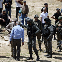 MIDEAST-HEBRON-PALESTINIANS-DEMONSTRATION