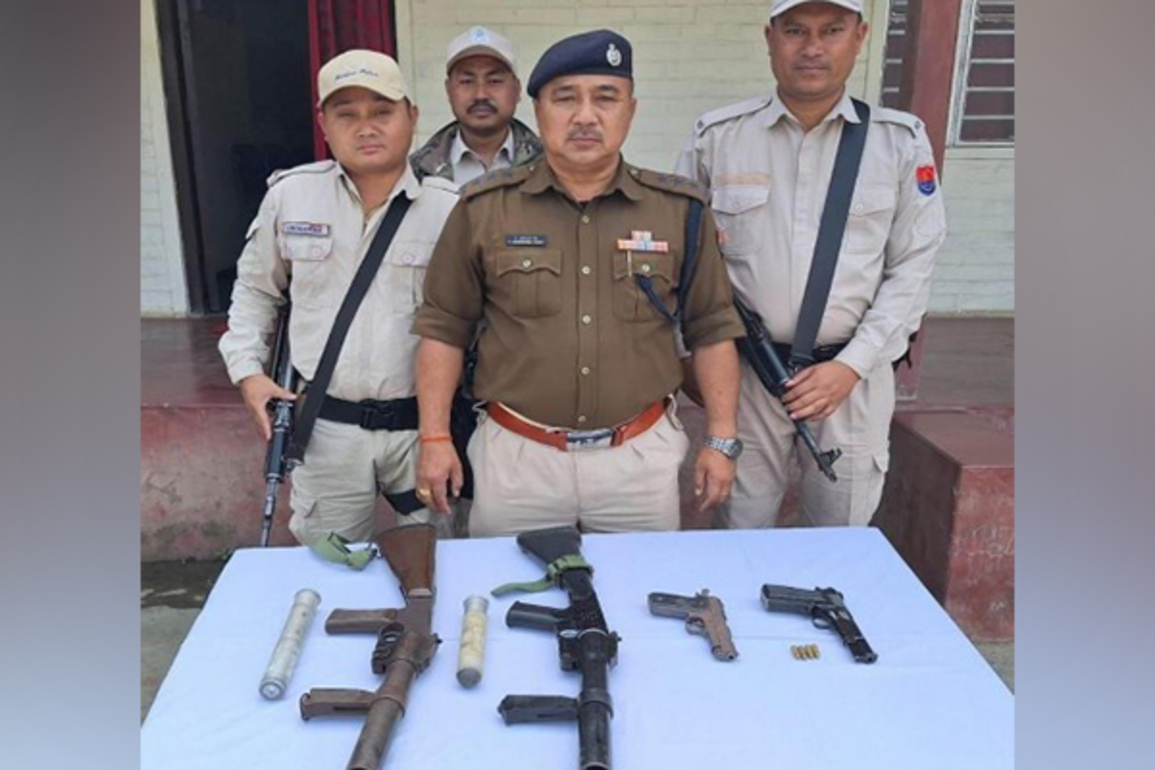 20 illegally held weapons surrendered in Manipur