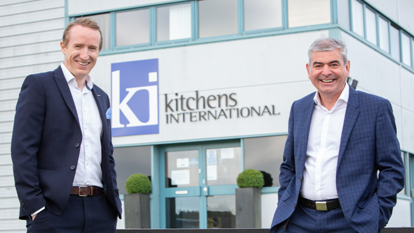 Andrew Donaldson, CEO of JDS, and Gerry Watson, MD of Kitchens International